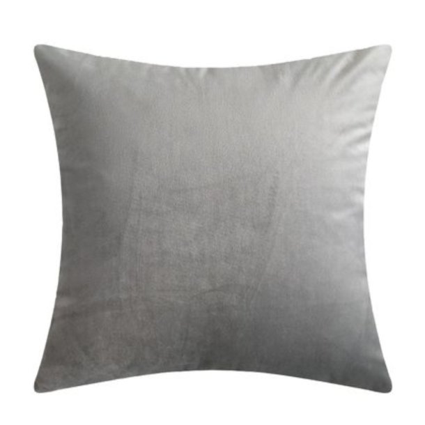 Velour pudebetrk gr 45x45cm | Thomsons